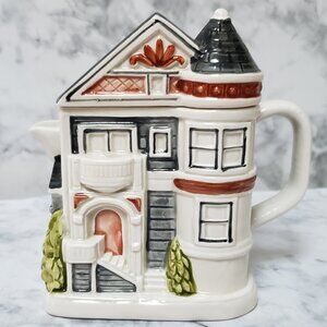 Cottagecore Whimsical Farmhouse 80's Vintage Otagiri Teapot - Decor